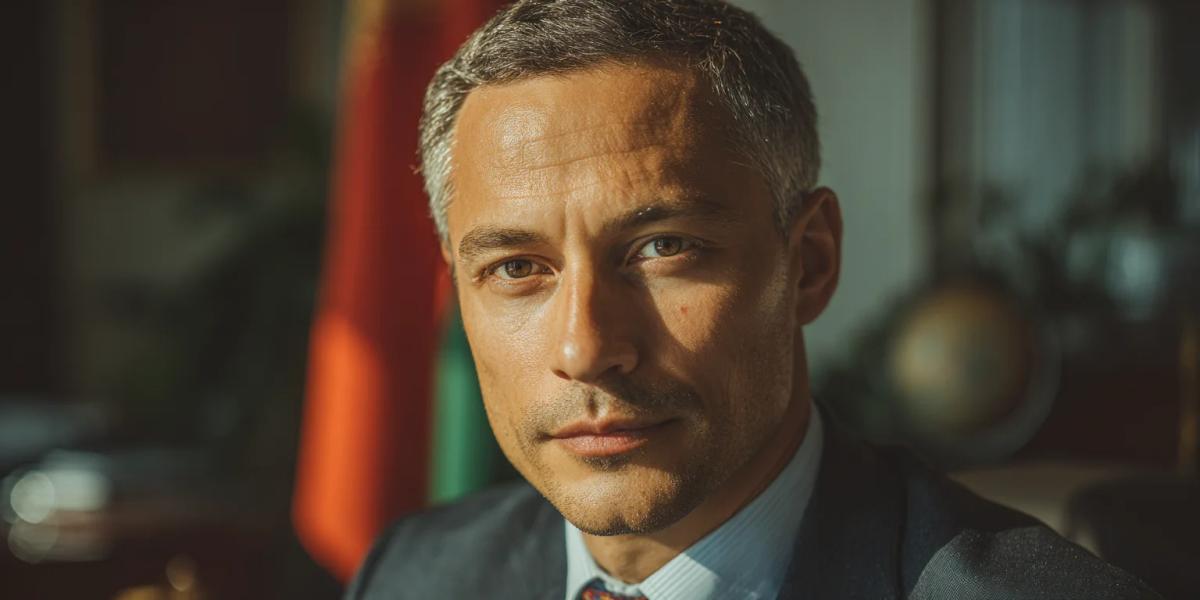 Сдержанный портрет человека в костюме в светлом кабинете - обложка статьи про День дипломатического работника