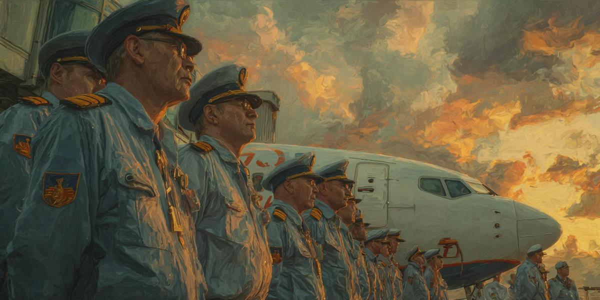 Аэропорт на рассвете: экипаж рядом с самолетом, мягкий свет и спокойная деловая атмосфера - обложка статьи