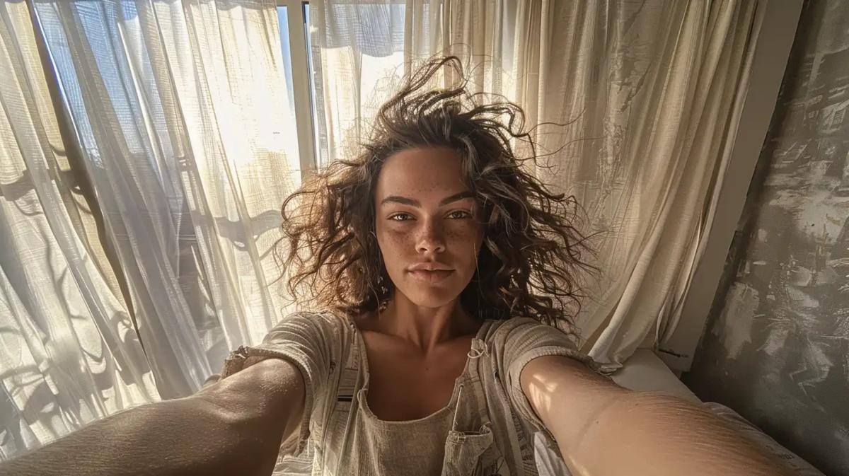 Пример удачного фото у окна