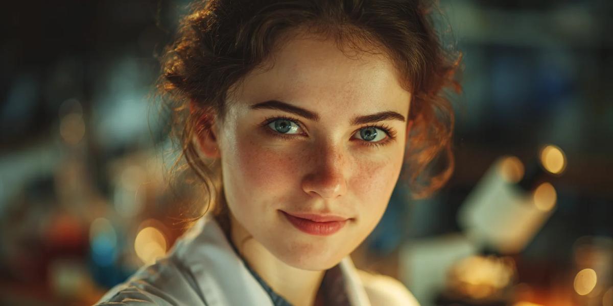 11 февраля - Подарок для женщины-ученого: портрет, вдохновляющий на открытия