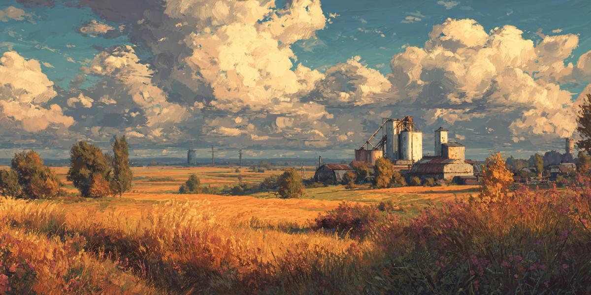 15 ноября - День работников сельского хозяйства и перерабатывающей промышленности АПК в Беларуси: что подарить Осеннее поле и производственный цех вдалеке, теплый свет и спокойная атмосфера - обложка статьи